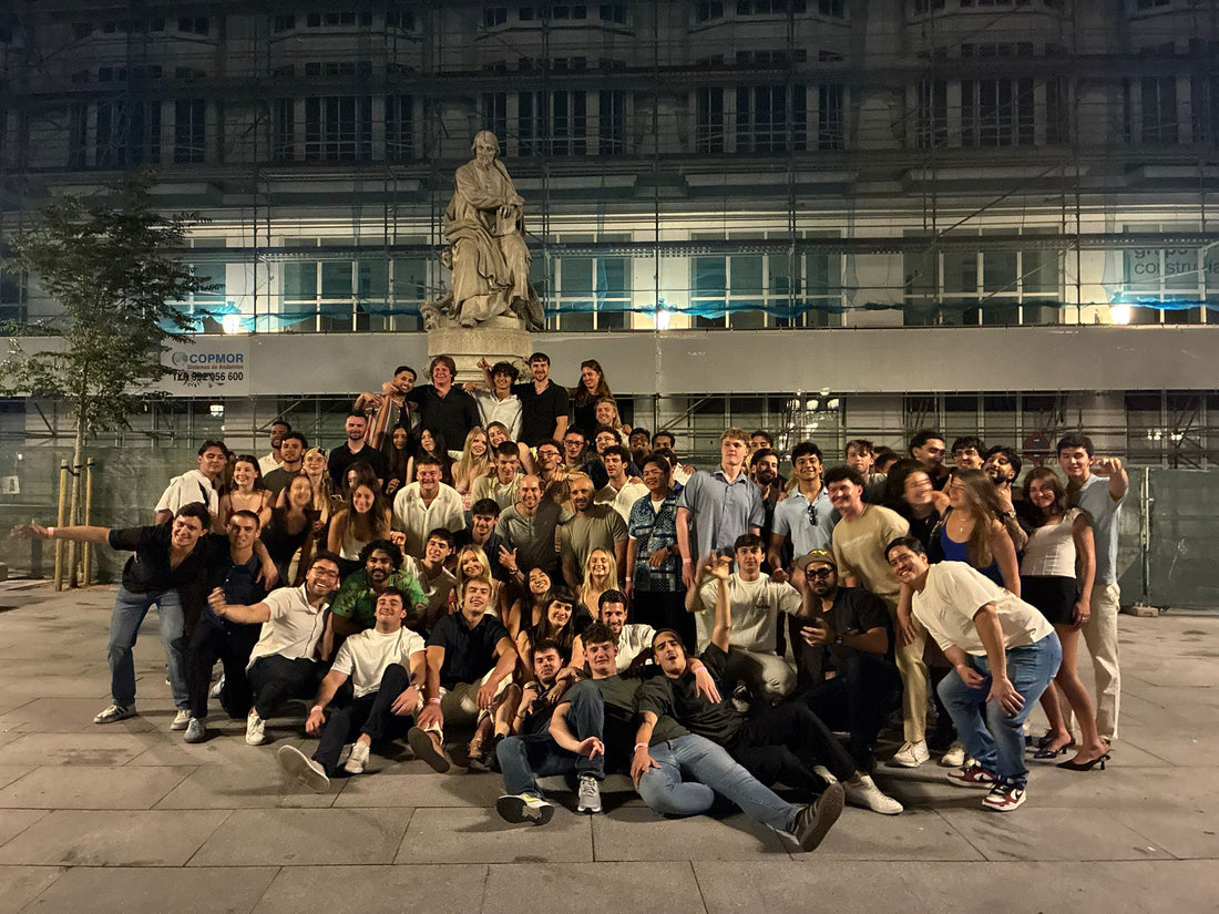 Partying in Madrid